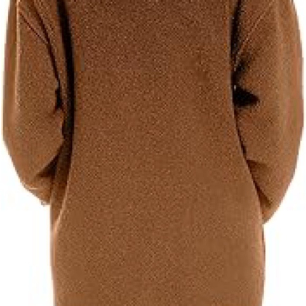 🧣Max Studio Brown Teddy Jacket - Picture 3 of 6